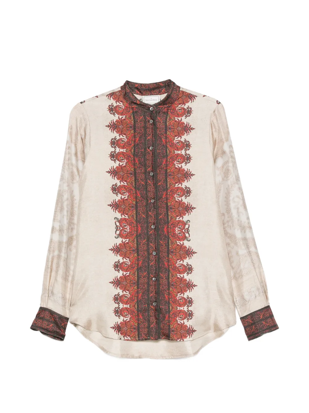 Pierre-Louis Mascia paisley-print silk shirt