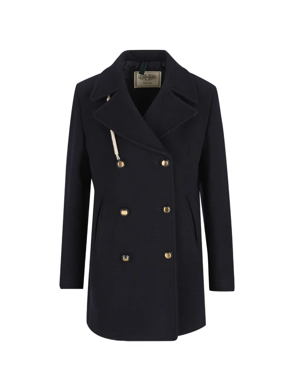 Camplin double-breasted buttoned coat