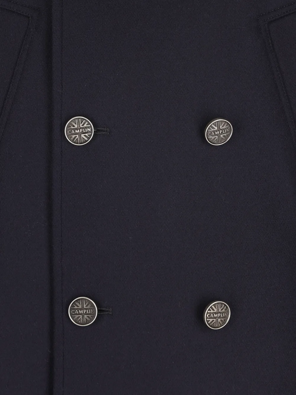 Camplin Sailorjas met dubbele rij knopen Blauw