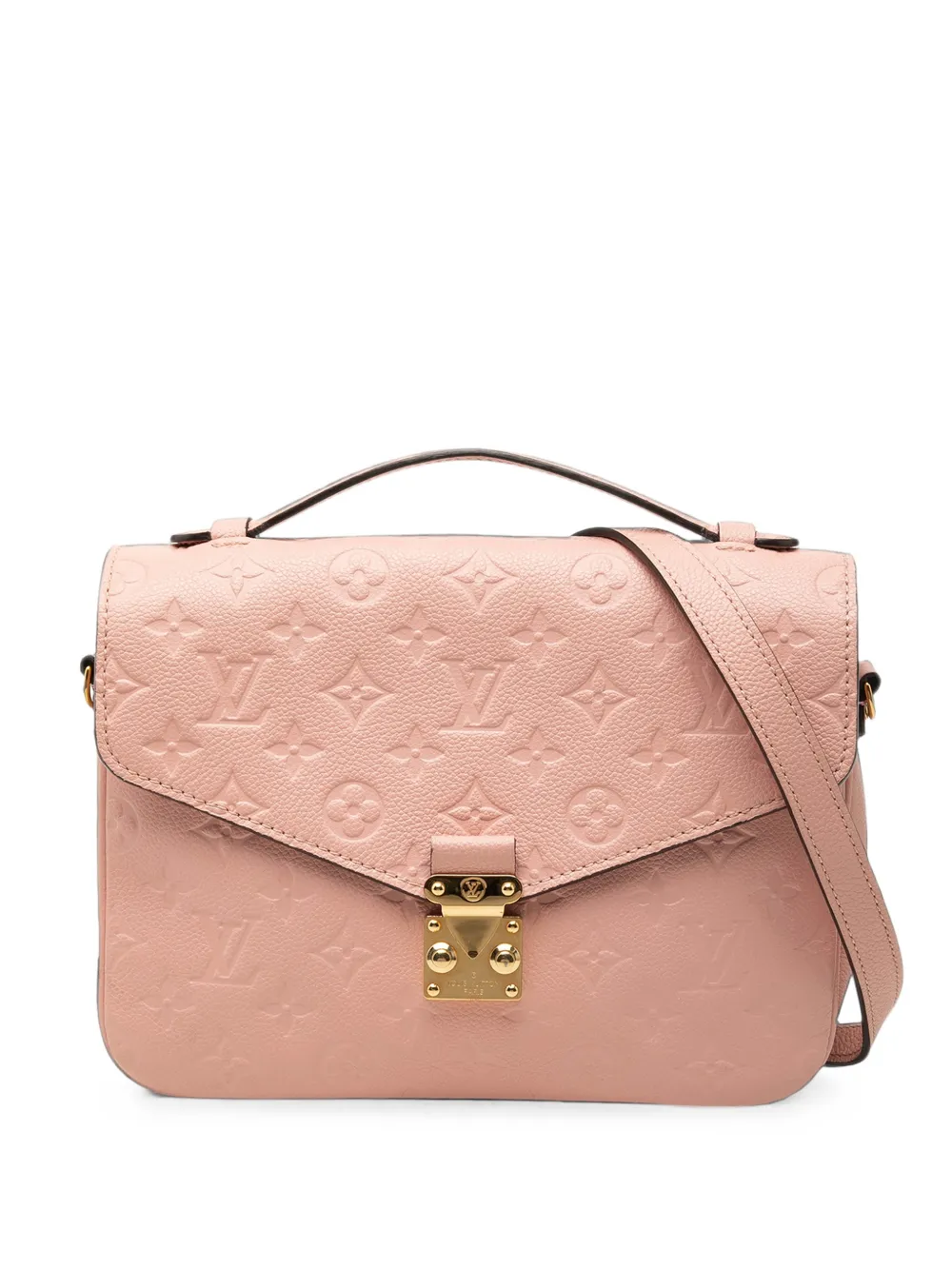 Louis Vuitton Pre-Owned 2018 Monogram Empreinte Pochette Metis satchel - Rosa