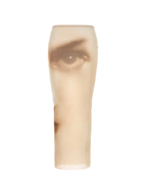 Jean Paul Gaultier The long Face skirt