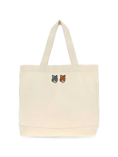 Maison Kitsuné Double Fox Head tote bag