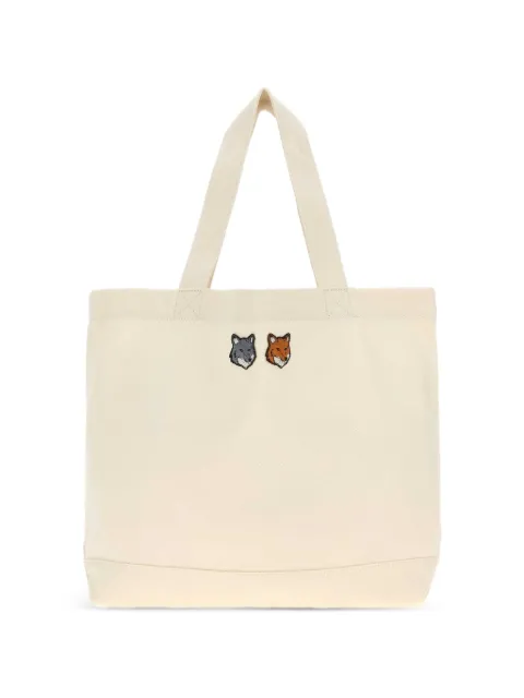 Maison Kitsuné Double Fox Head tote bag