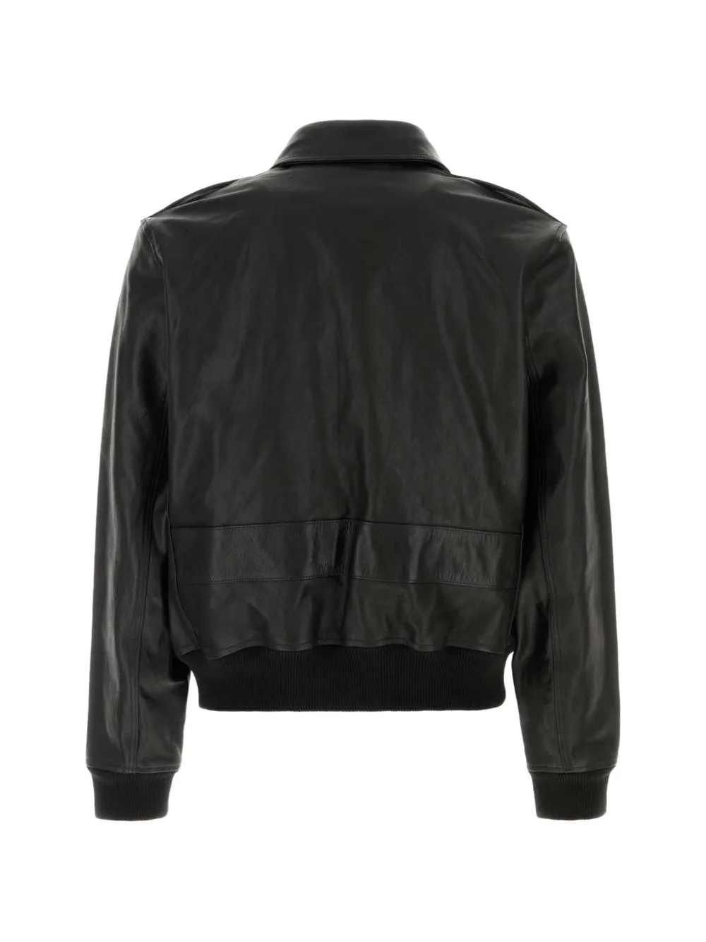 A.P.C. Gael leren jack Zwart