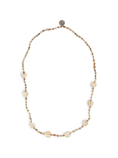 Alanui Cowrie Shell medallion-pendant necklace