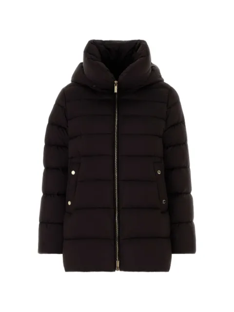 Moorer Natalia quilted hooded jacket