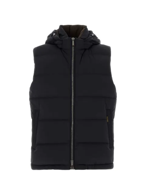 Moorer Rick quilted hooded jacket
