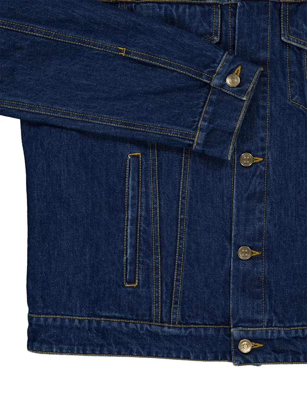 Alanui Hawaii denim jack met borduurwerk Blauw