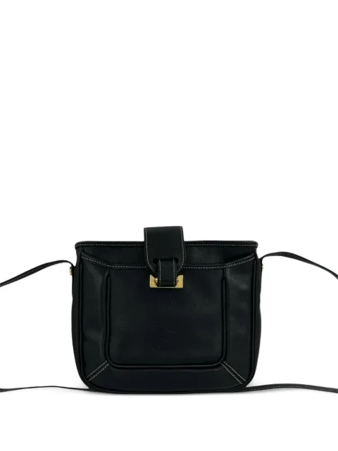 Loewe Pre-Owned 2010-2026 Leather Anagram crossbody bag