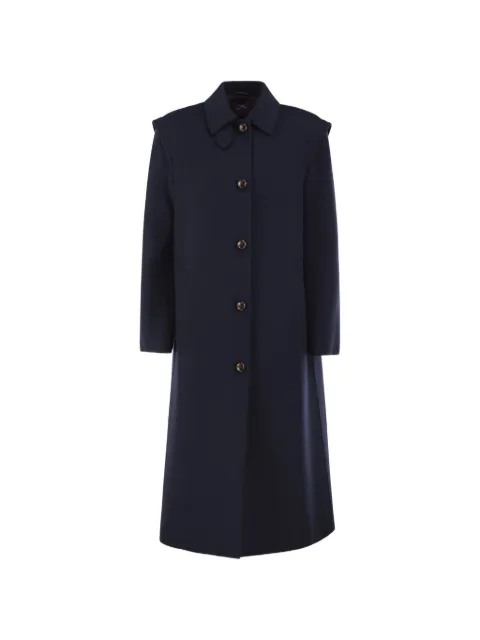 Weekend Max Mara abrigo acampanado con botones