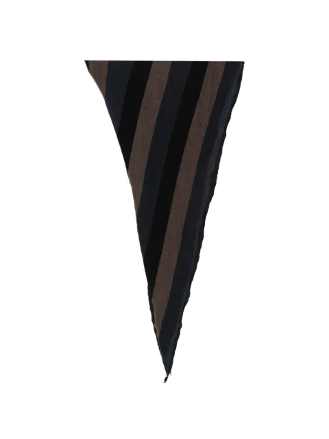Botto Giuseppe bufanda triangular a rayas