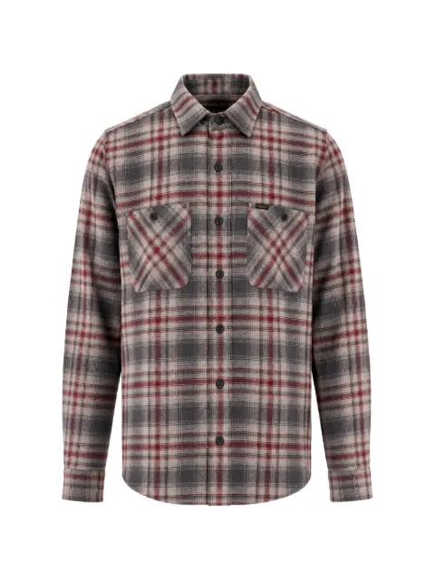 Filson Rangeland plaid-pattern button-up shirt