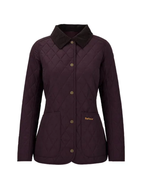 Barbour Annandale quilted corduroy-collar coat