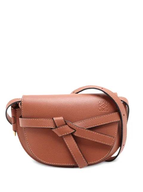 Loewe Pre-Owned 2010-2026 Mini Leather Gate crossbody bag