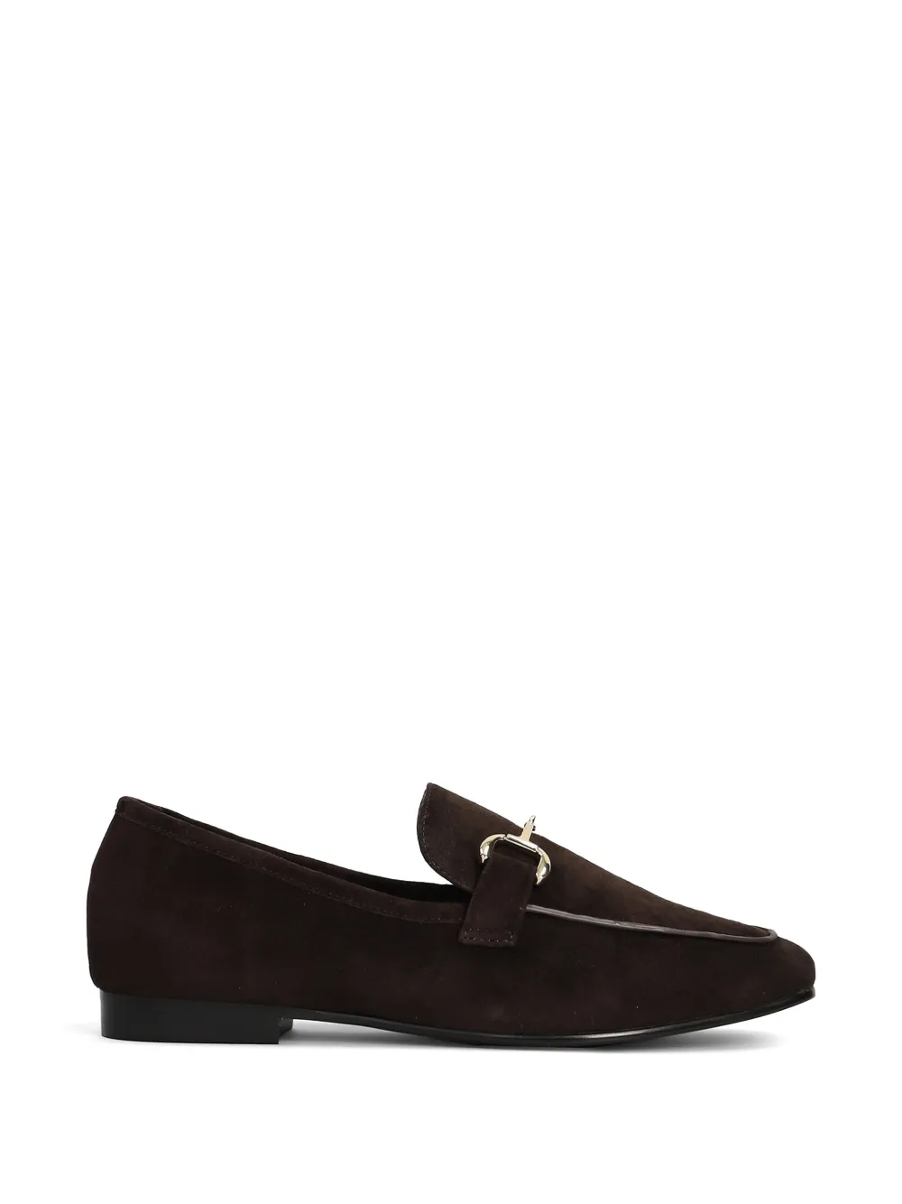 Bibi Lou horsebit-detail suede loafers Bruin