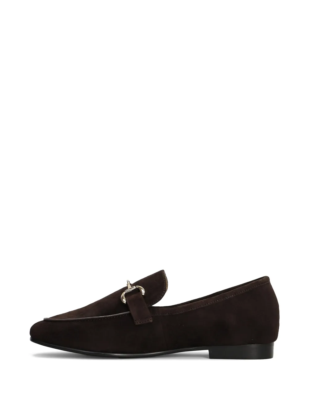 Bibi Lou horsebit-detail suede loafers Bruin