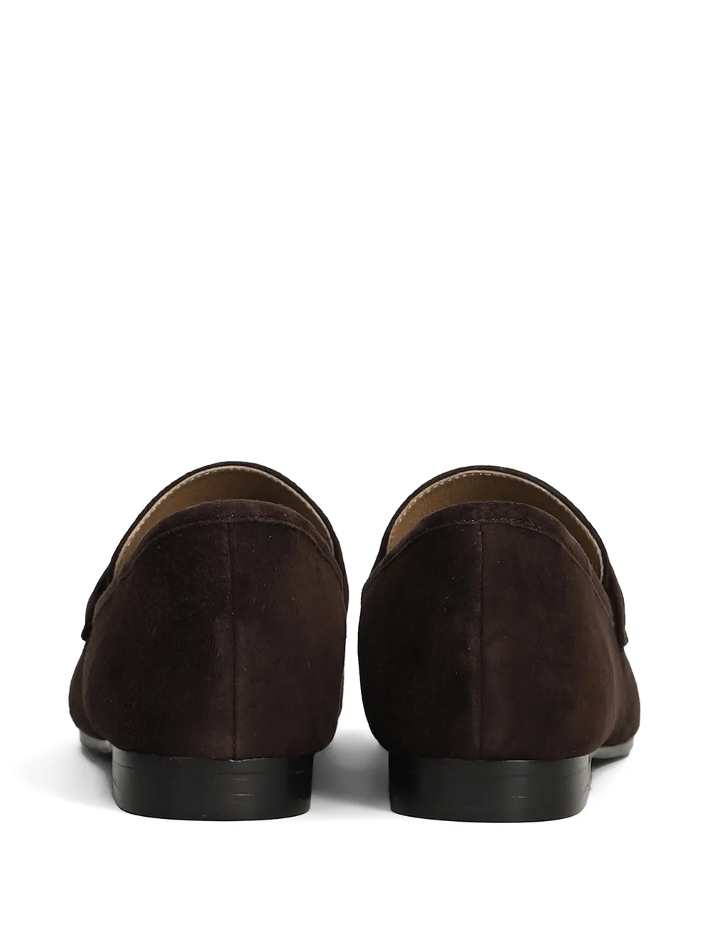 Bibi Lou horsebit-detail suede loafers Bruin