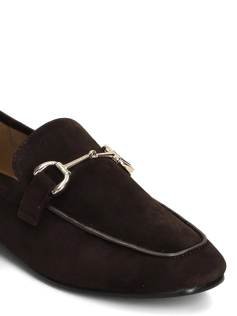 Bibi Lou horsebit-detail suede loafers Bruin