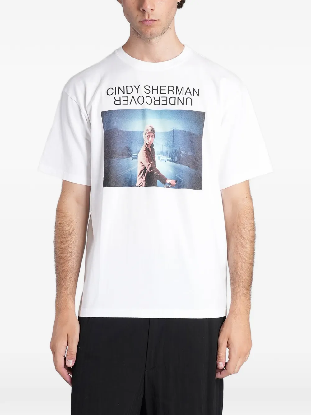 Undercover Cindy Sherman graphic-print T-shirt - Bianco