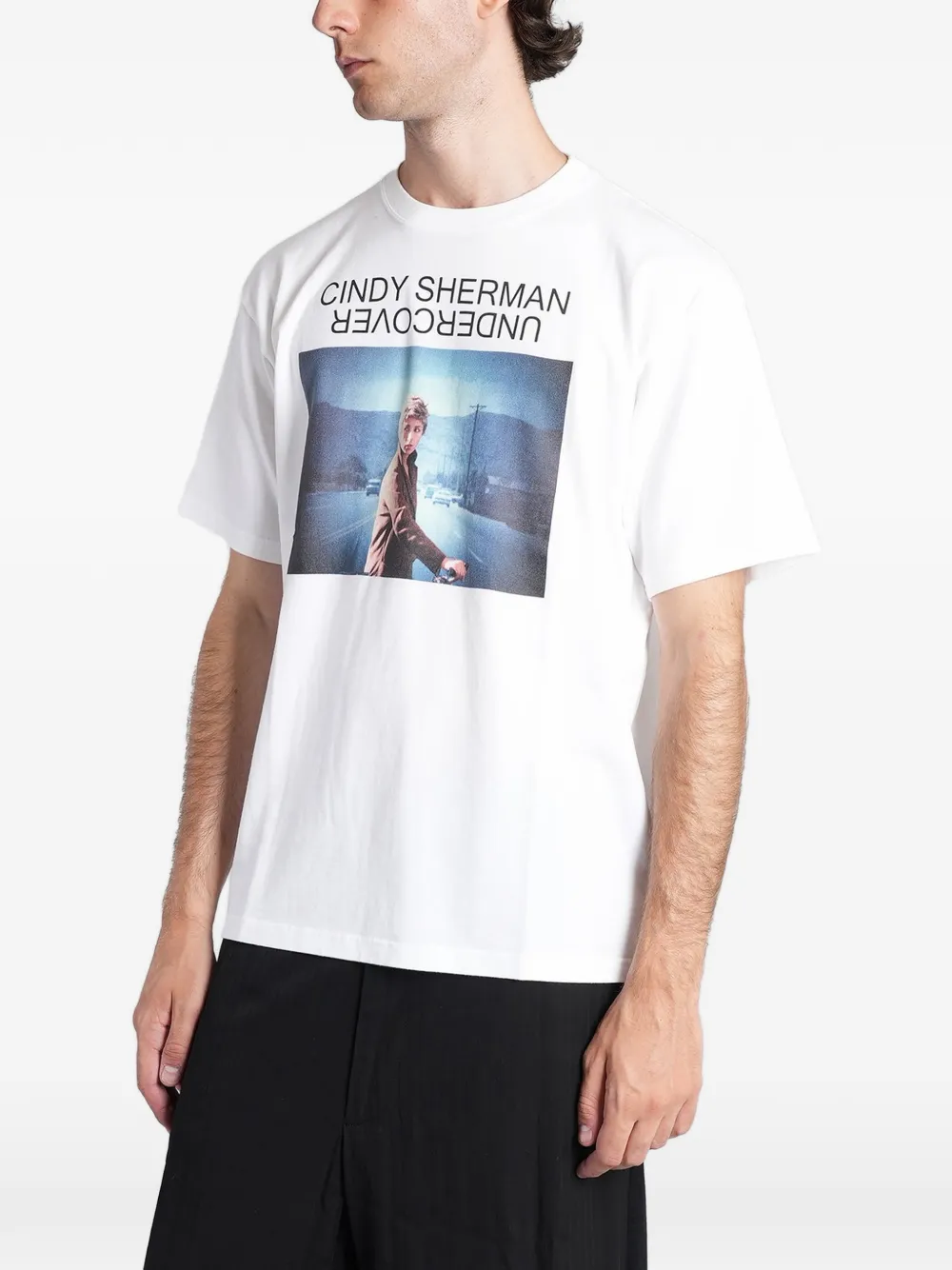 Undercover Cindy Sherman T-shirt met grafische print Wit