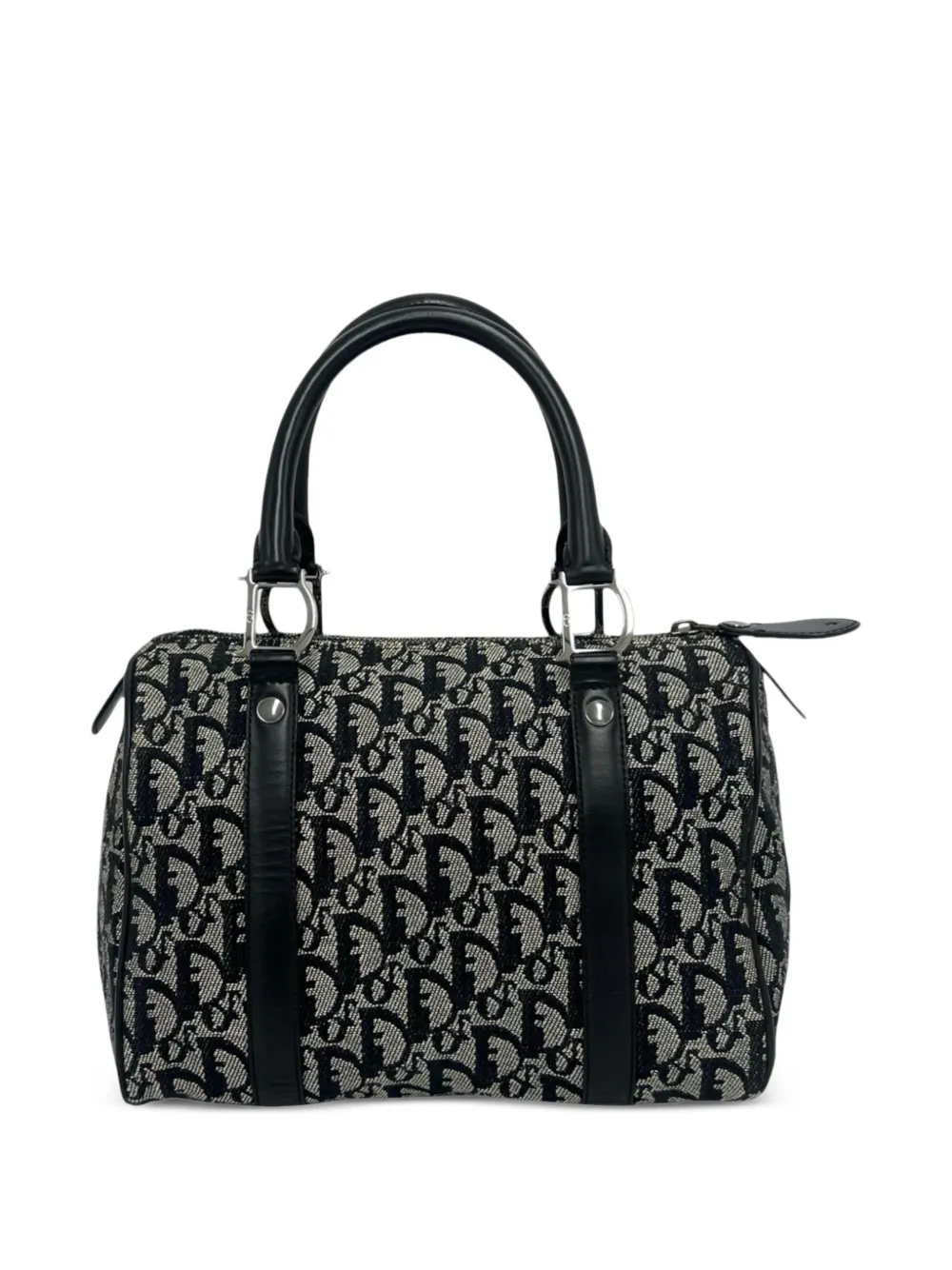 Christian Dior Pre-Owned 2010-2026 Mini Diorissimo Trotter Canvas boston bag - Blue