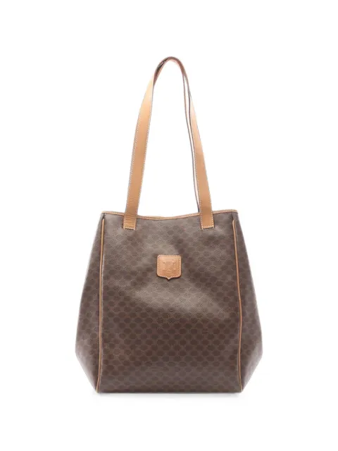 Celine Pre-Owned 2014 Macadam Coated Canvas tote bag