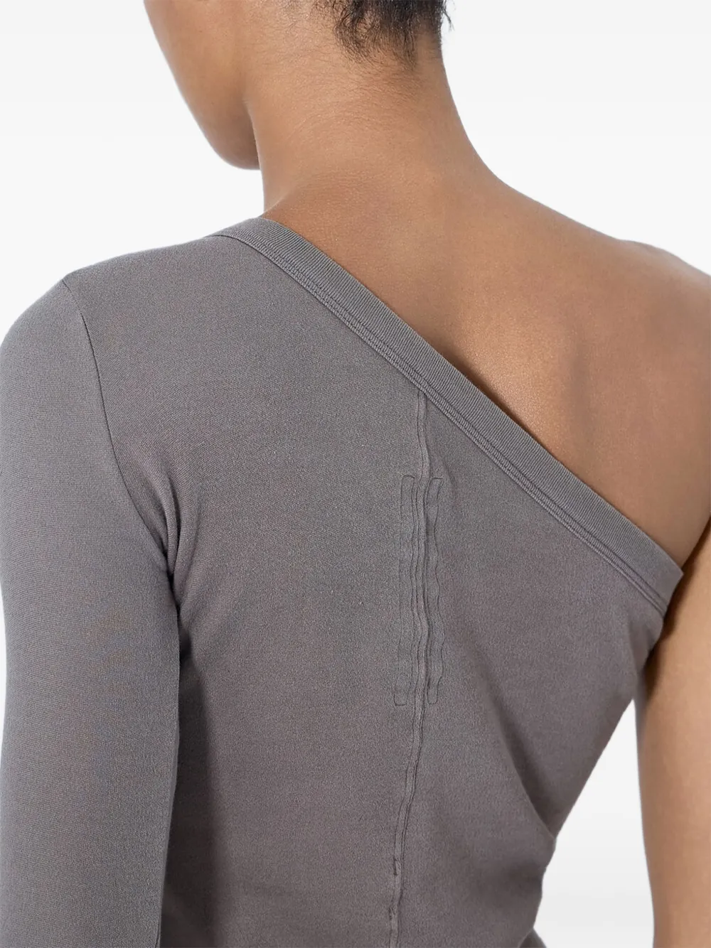 Rick Owens Asymmetrische top Grijs