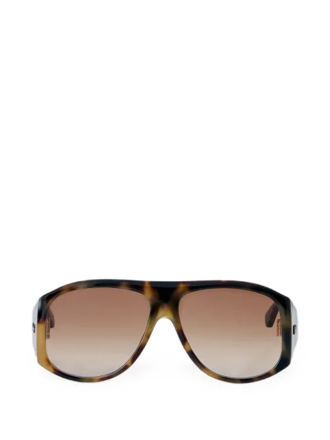 Chloé gradient-lens logo-hinge sunglasses