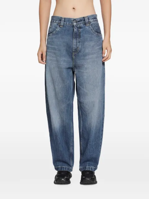 Carhartt WIP Weite Jeans mit Logo-Patch