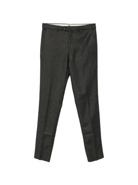 Loro Piana Carlo felted texture trousers