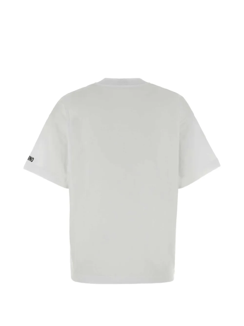 Moschino slogan-print T-shirt Wit