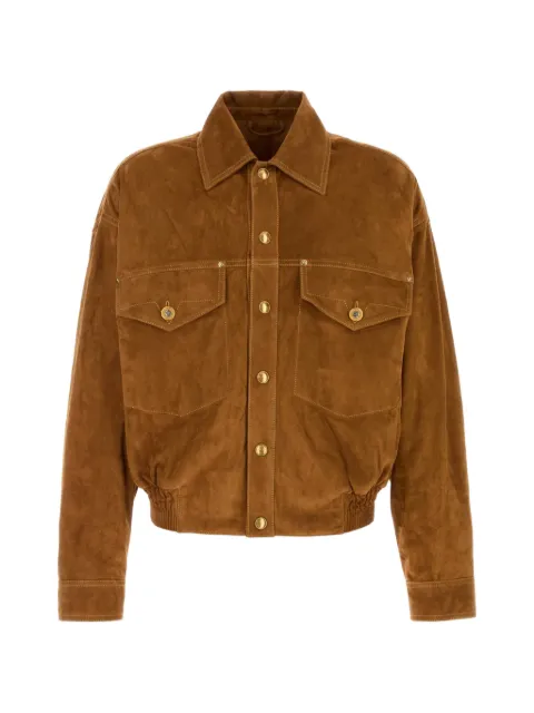 Versace suede blouson