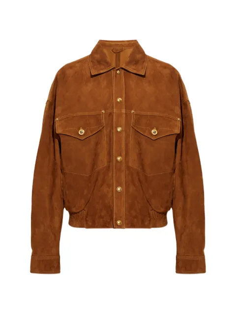 Versace suede blouson