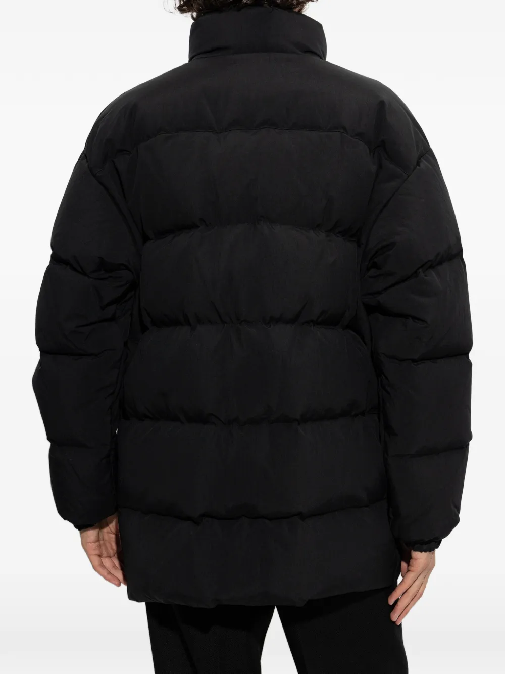 Jil Sander Gewatteerde jas Zwart