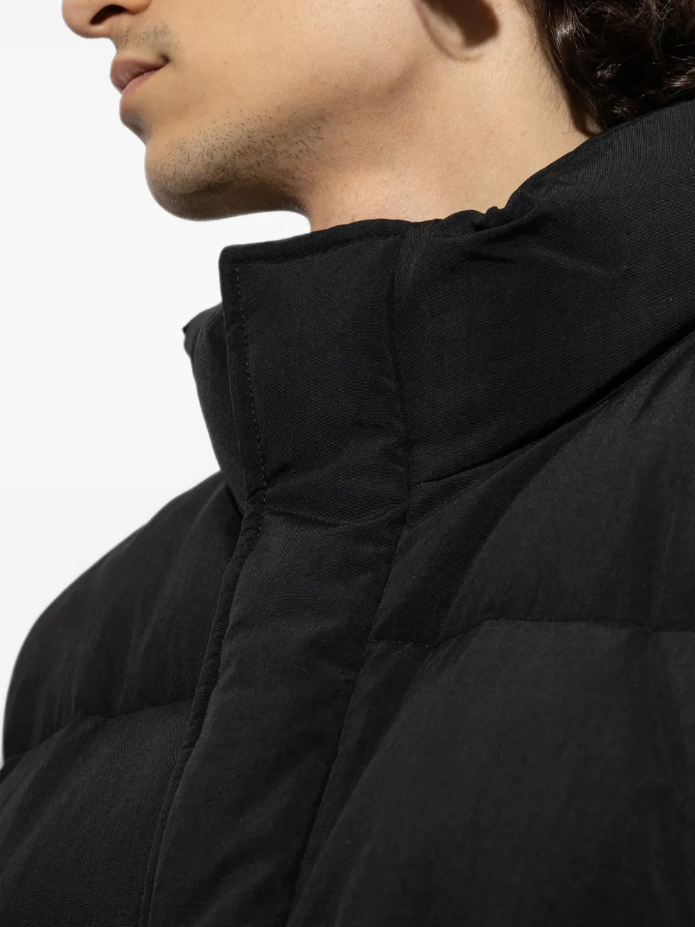 Jil Sander Gewatteerde jas Zwart