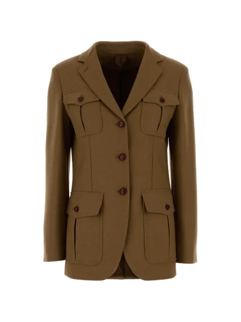 Max Mara slub wool blazer