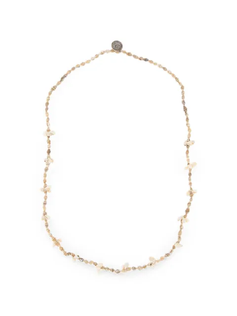 Alanui Mongo Shell coin-pendant necklace