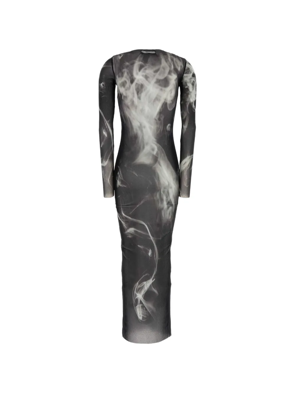 Jean Paul Gaultier Jurk met print Zwart