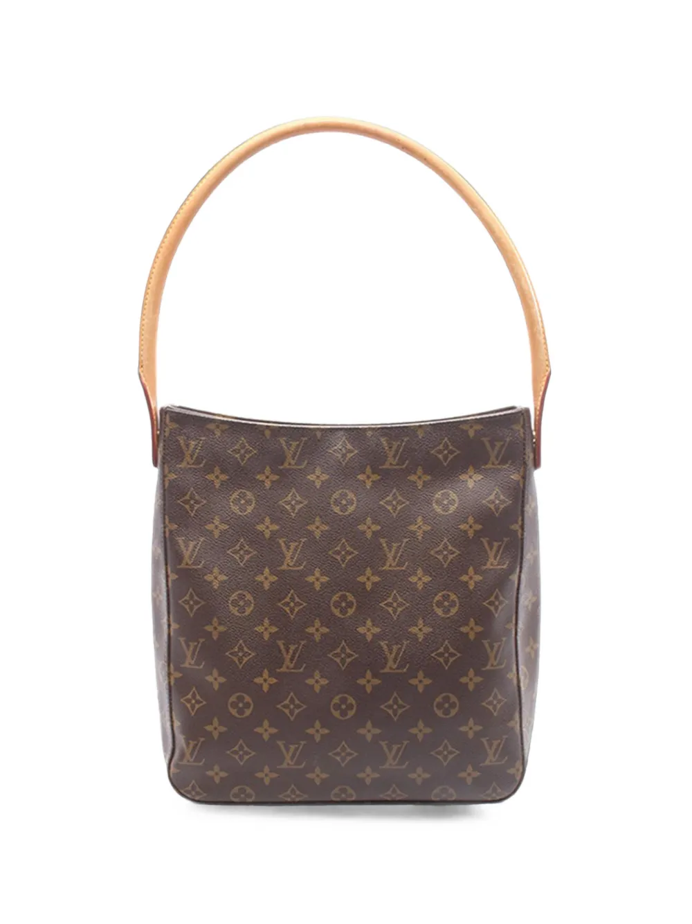 Louis Vuitton Pre-Owned Borsa a spalla Looping GM con monogramma 2001 - Marrone