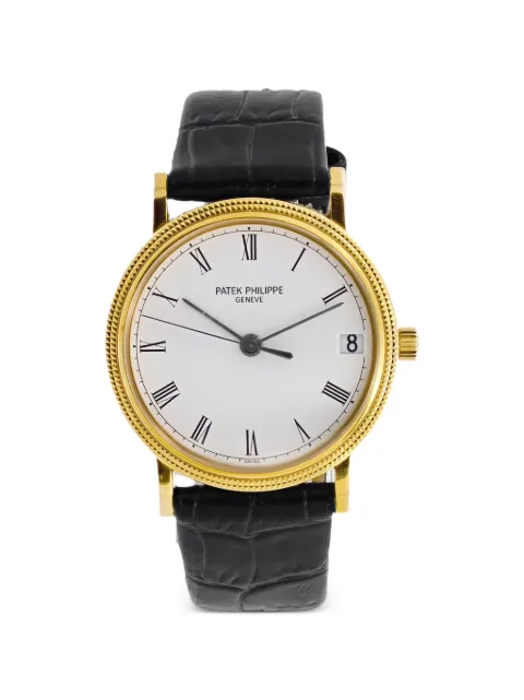 Patek Philippe Pre-Owned Calatrava Clous de Paris 33mm watch
