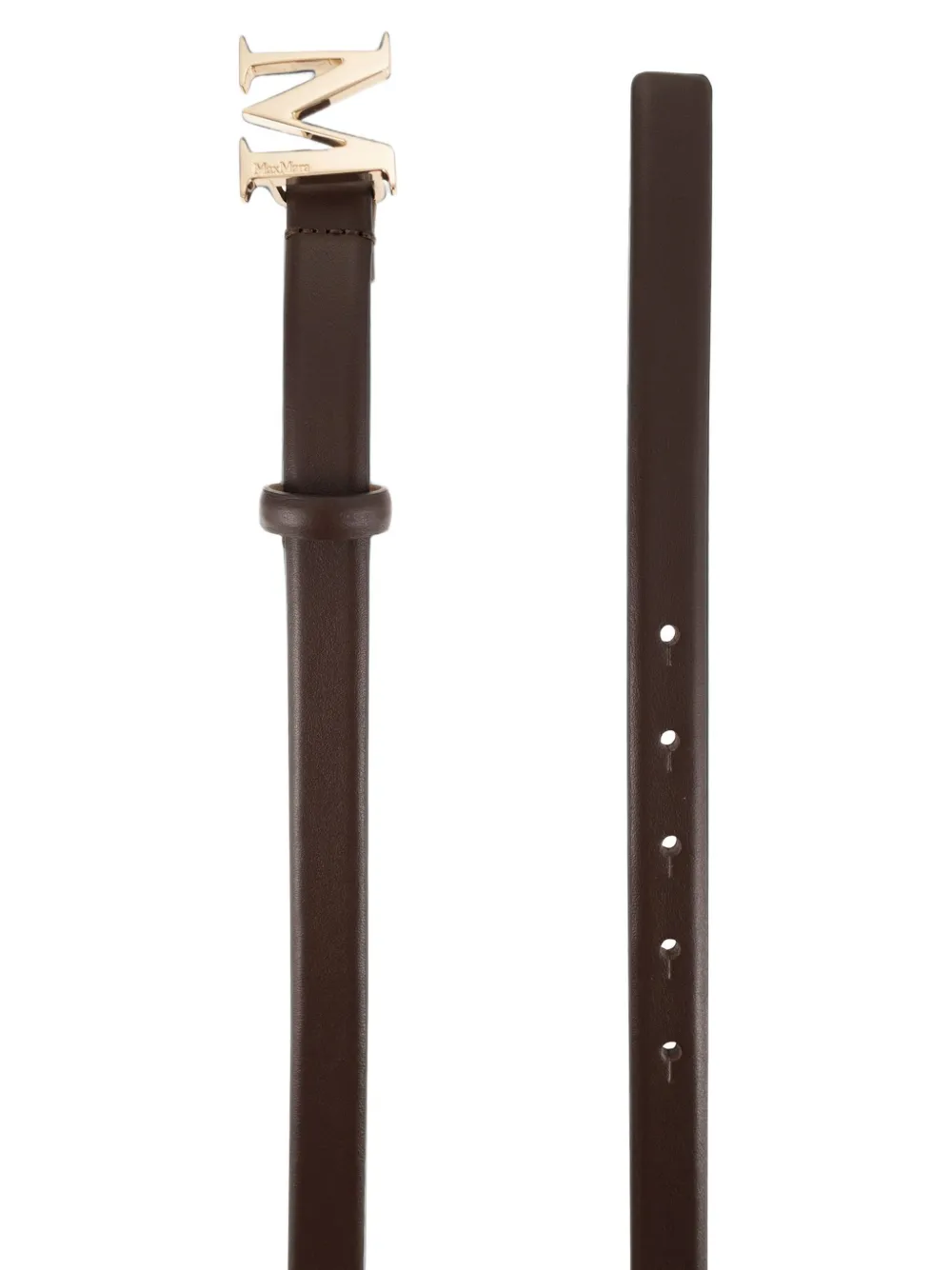 Max Mara Riem met M-monogram Bruin