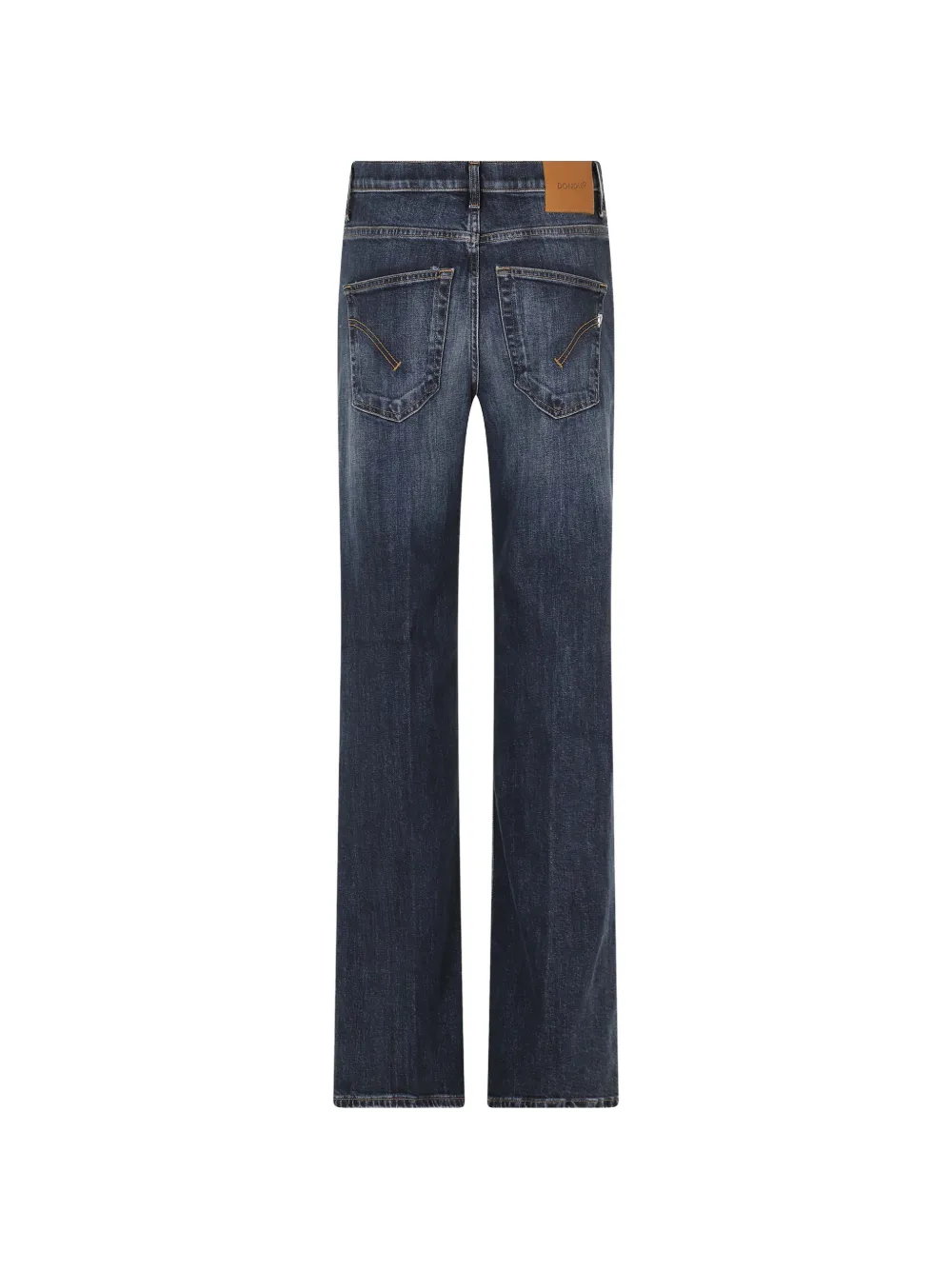 DONDUP Jacklyn faded straight-leg jeans Blauw