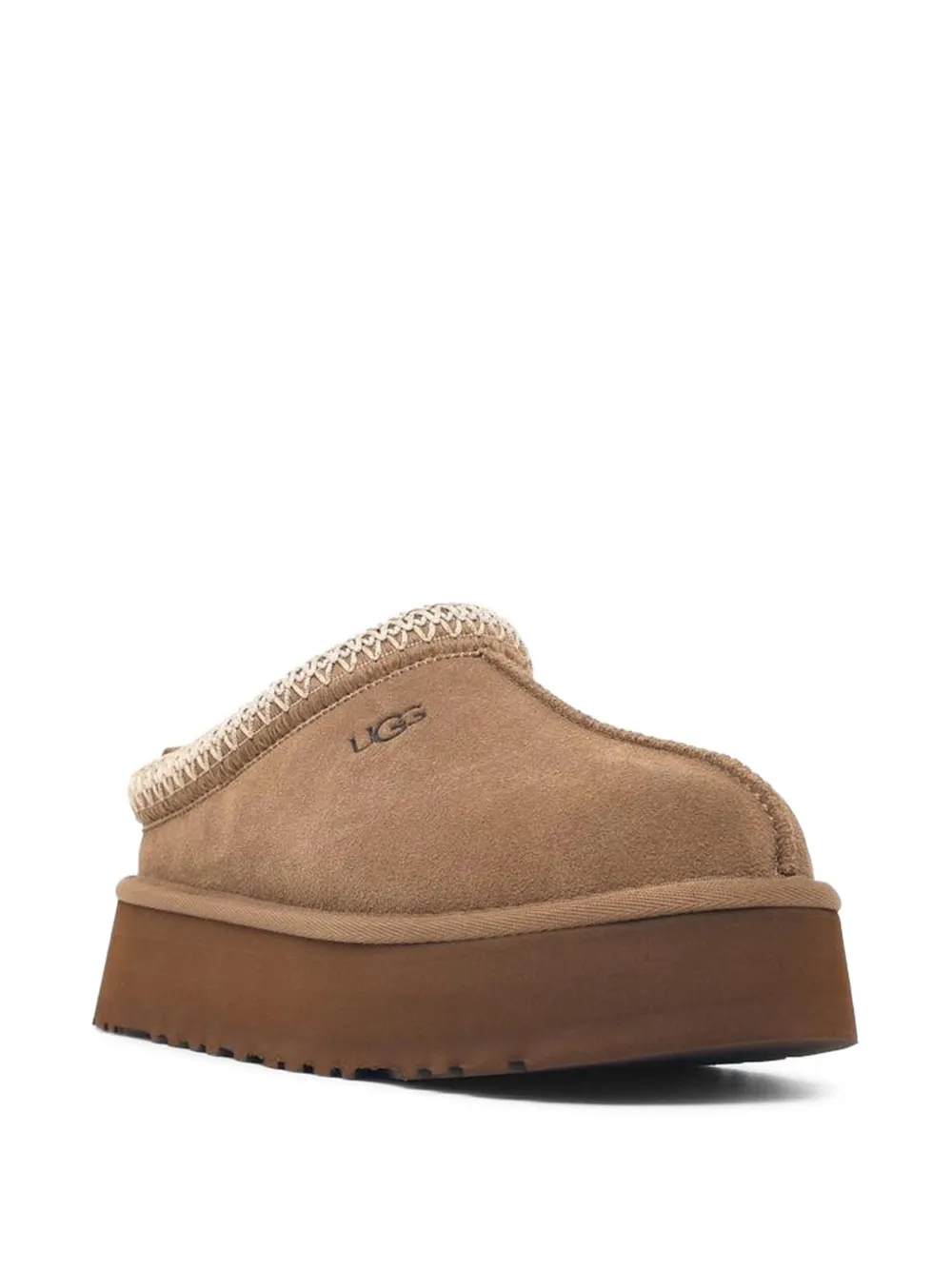 UGG Tazz embroidered slippers Beige