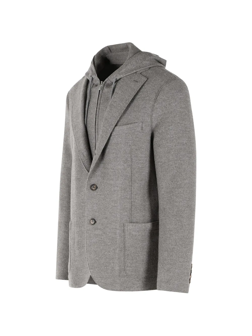 Eleventy Blazer met enkele rij knopen Grijs