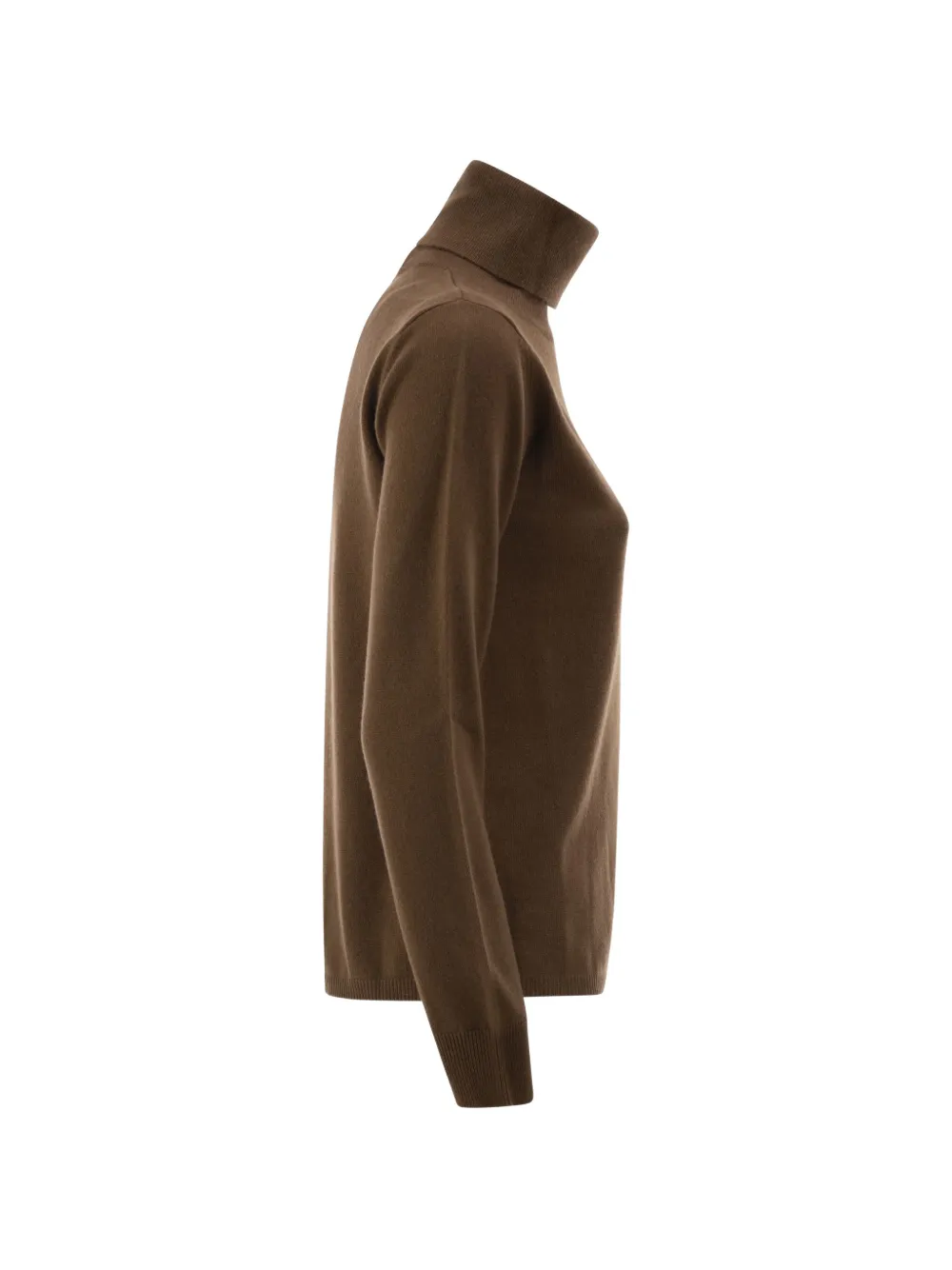 Max Mara Fijngebreide coltrui Bruin