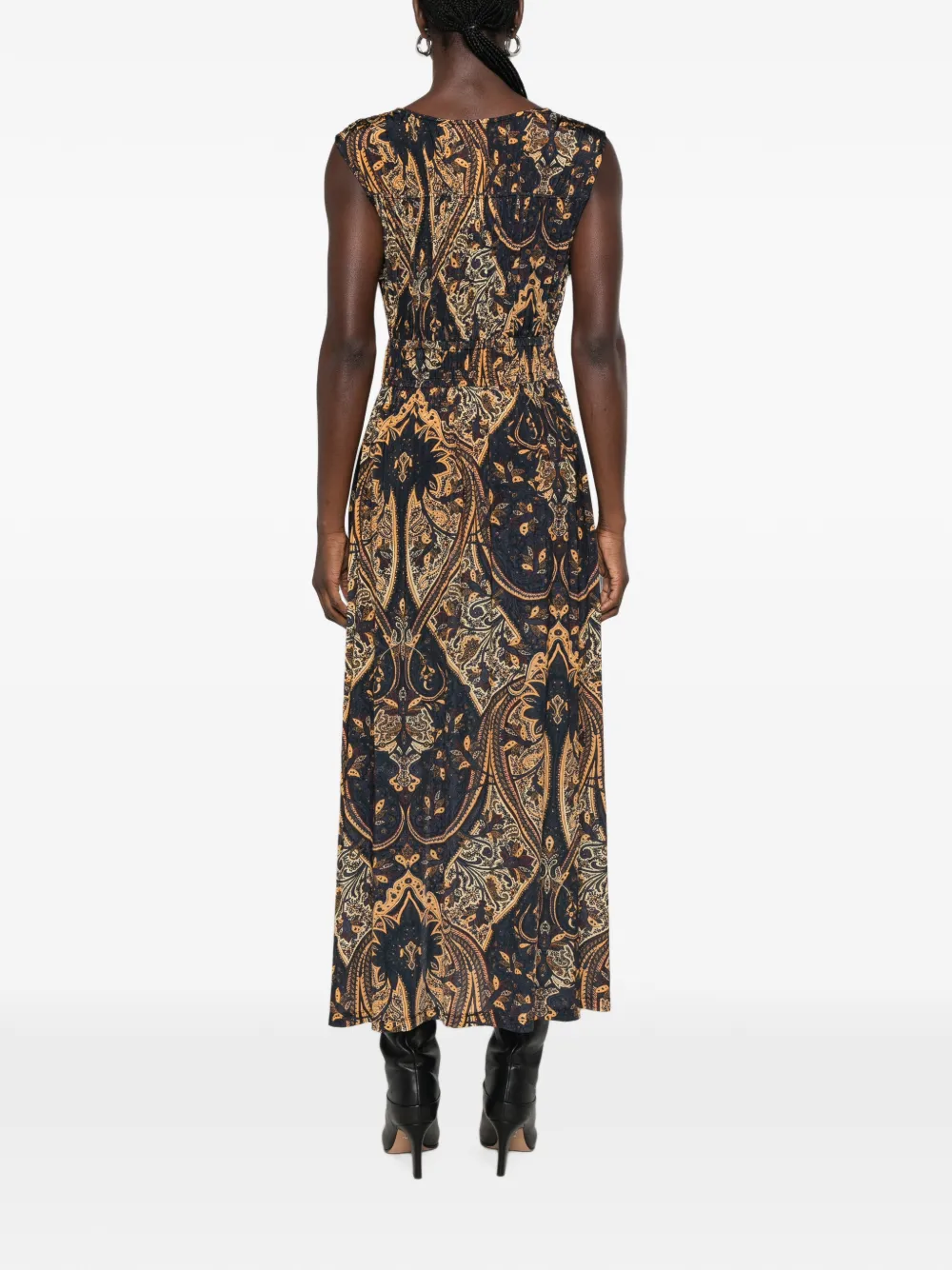 Ulla Johnson Ursula V maxi-jurk met paisley-print Blauw