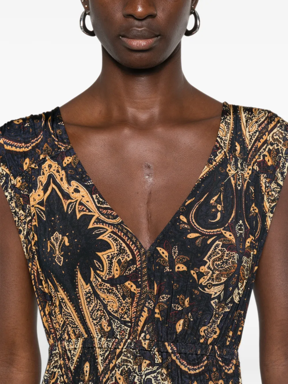 Ulla Johnson Ursula V maxi-jurk met paisley-print Blauw