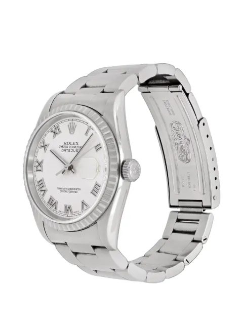 Rolex 2004 Datejust fluted bezel 36mm watch