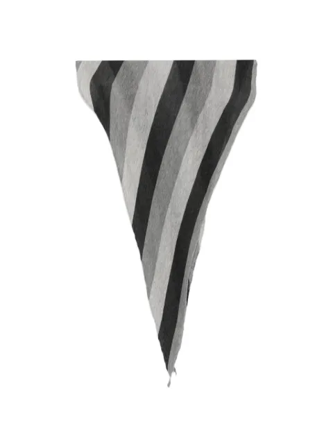 Botto Giuseppe bufanda triangular a rayas