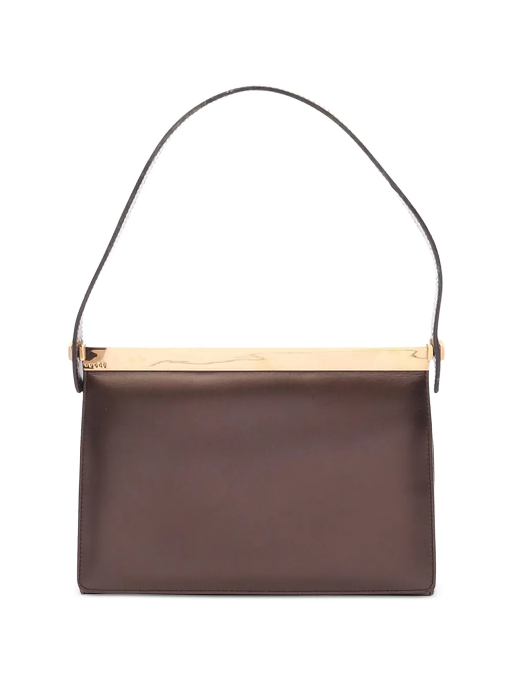 Gucci Pre-Owned Borsa a mano in pelle di vitello XX secolo - Marrone